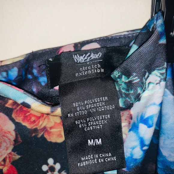 Mossimo Scuba Floral Print Skirt - Picture 3 of 4